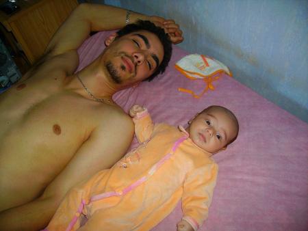 Moment d�tente avec mon papa